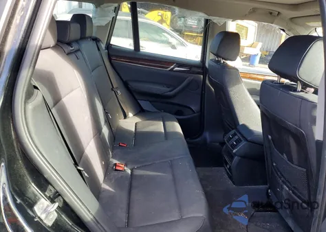 2016 BMW X3 xDrive28I from USA, damaged, VIN 5UXWX9C54G0D86340